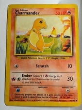 Charmander 46/102 - Base Set - Pokemon TCG CCG Card active listing photo