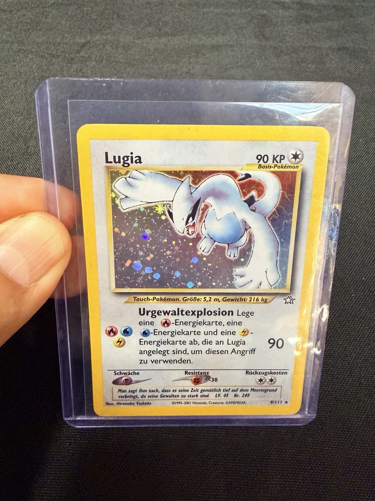 Lugia active listing card photo