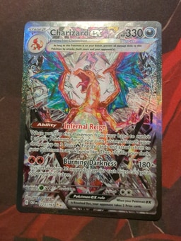Charizard ex active listing photo